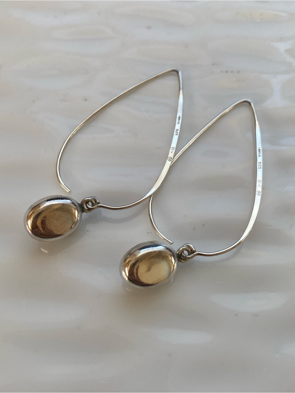 Silpada Sterling Silver Slide Through Drop Earrings W0821 - Picture 4 of 7